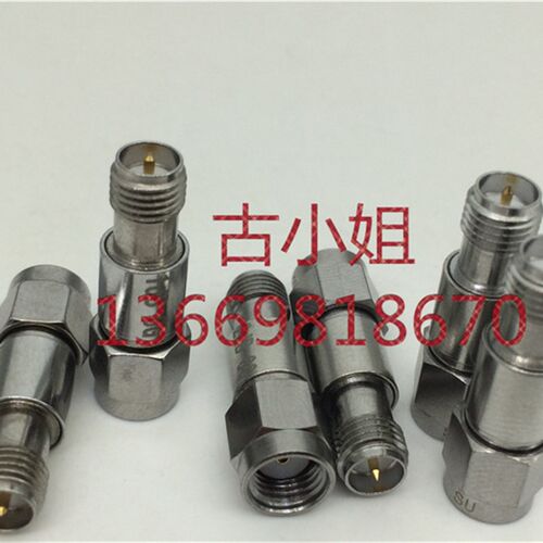 SMA固定衰减器RP-SMA-JK公母反极衰减器1/3/5/6/10/15/20/30DB 6G