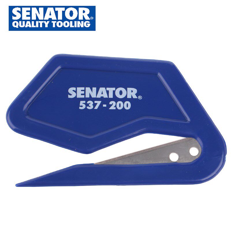 SENATOR迷你开箱刀拆快递专用小号防割伤打包带勾刀安全切割刀