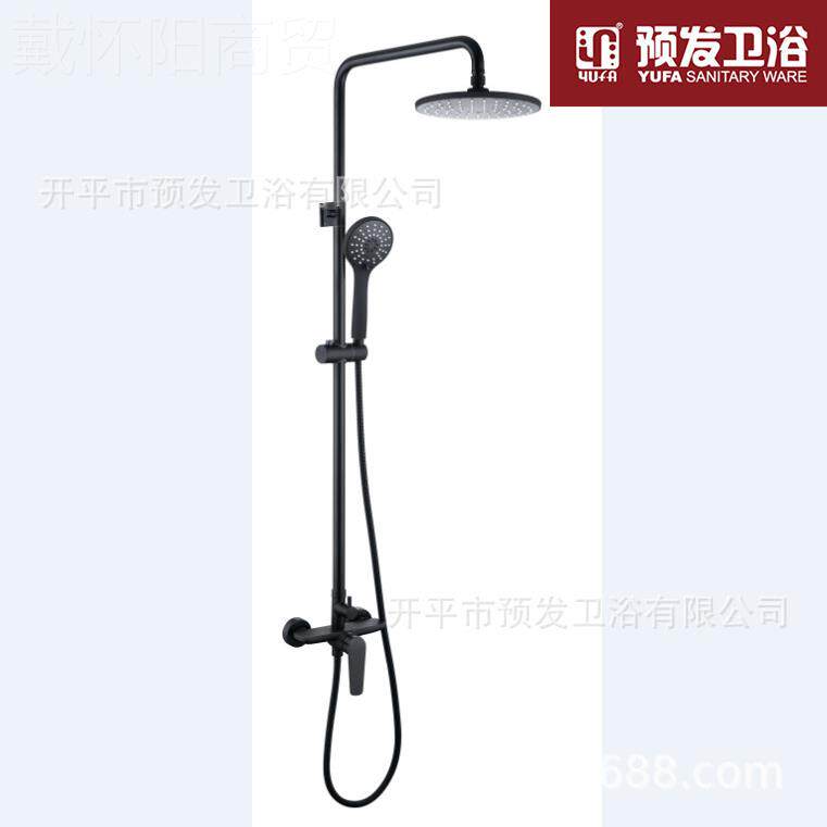 开平预卫浴工发洒店全铜花洒套装帝朗森增压功花洒三能淋程浴花洒