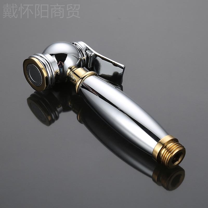 电镀全铜马喷枪卫UGD生洗间冲器厕桶所冲枪水清洁妇洗器法式增压
