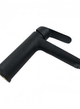 黑色IBT锌合金间面冷热水龙头浴卫生洗盆脸室盆混水单孔水龙头