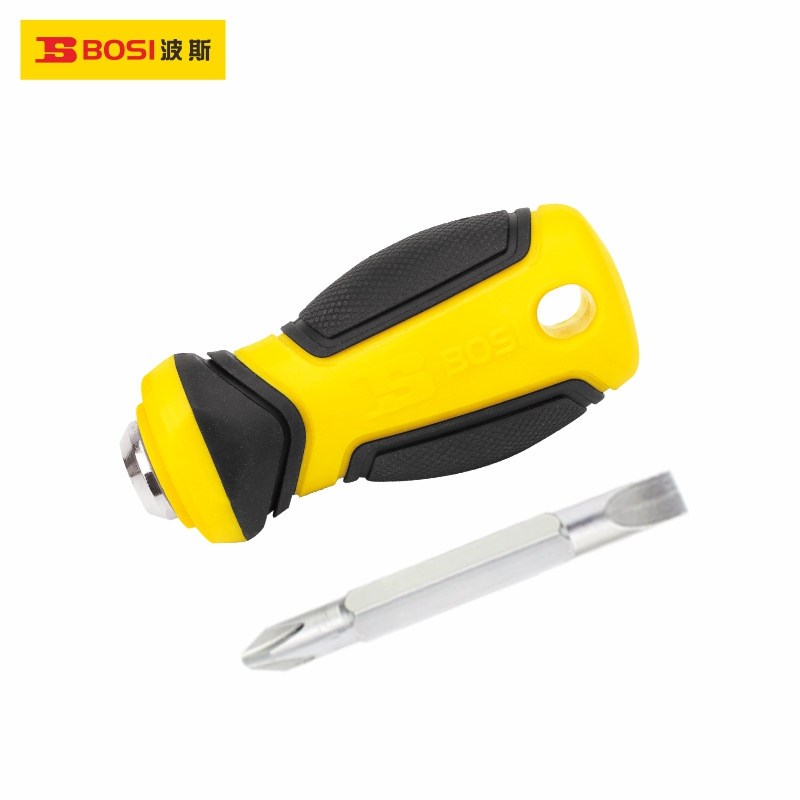 波斯工具 两用螺丝批 螺丝刀小萝卜起子迷你型超短微型改锥