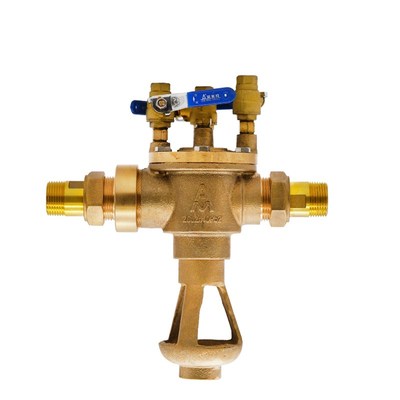 埃美柯9402黄铜丝口防污隔断阀倒流防止器水阀DN32(1.25寸专卖店