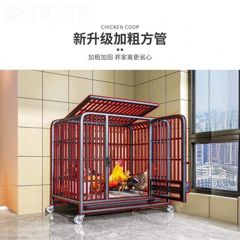 鸡用笼子家用室外大鸡号室内养殖养XCJ舍专笼铁丝鸡圈禽鸭鹅家鸽
