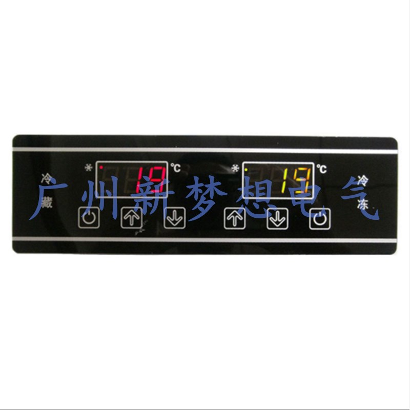 尚方SF-756星星冷柜冰柜冷藏冷冻双温双数显温度控制器电子温控仪