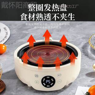 德国多功能养生自壶煮茶家用感茶小办型公室全动NYL玻璃花壶