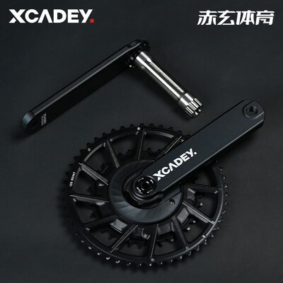 XCADEY第二代k公路盘片双盘BCD110四爪超轻齿盘兼容11速12速牙盘