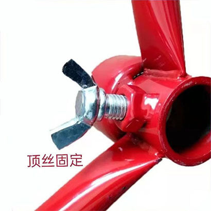 铁滴灌挡圈 滴管架子,滴灌带导管配H件老婆角,浅埋滴灌带导管