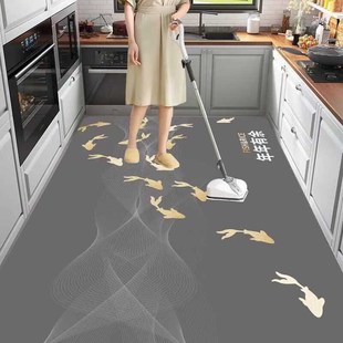 硅藻泥厨a房地垫吸水吸油脚垫家用耐脏可裁剪大面积满铺可定制