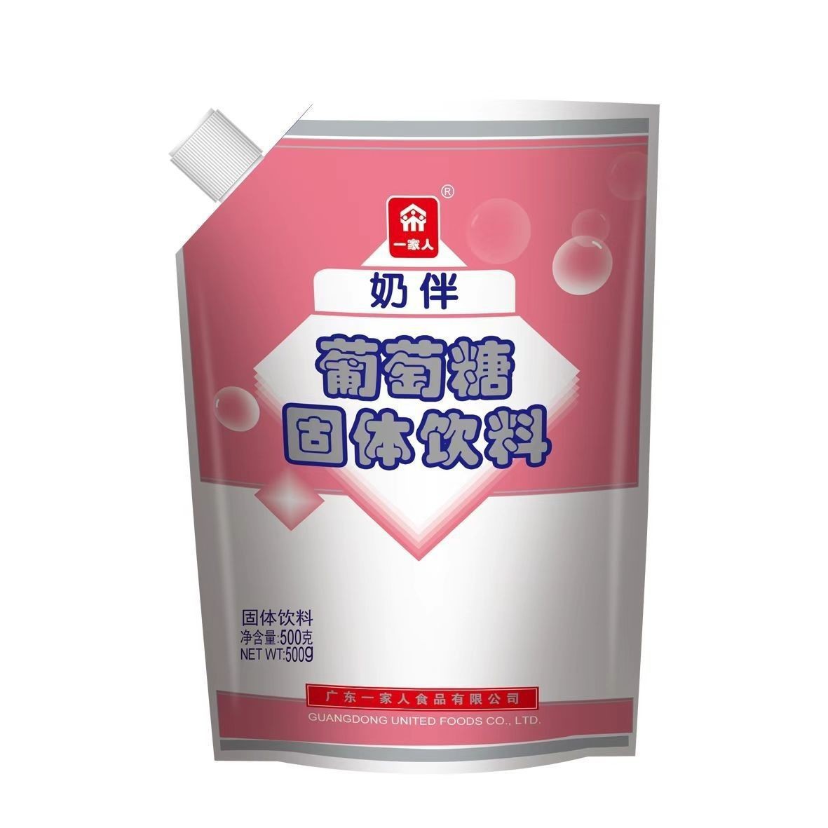 一家人菊花奶伴葡萄糖500g金银花老牌子运动奶伴固体饮料补充能量