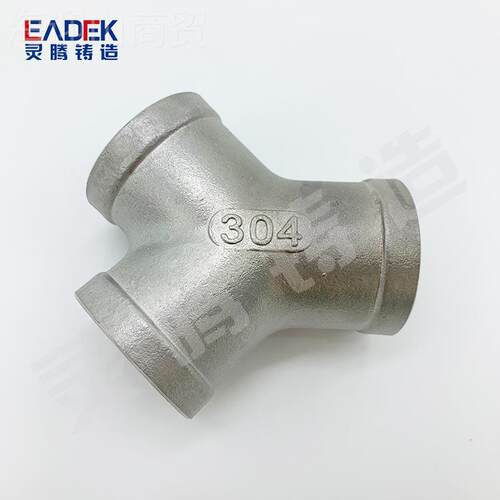 厂LT02F不锈Y型内牙三通 丝扣三-通家 钢304 HSI316水管连接件