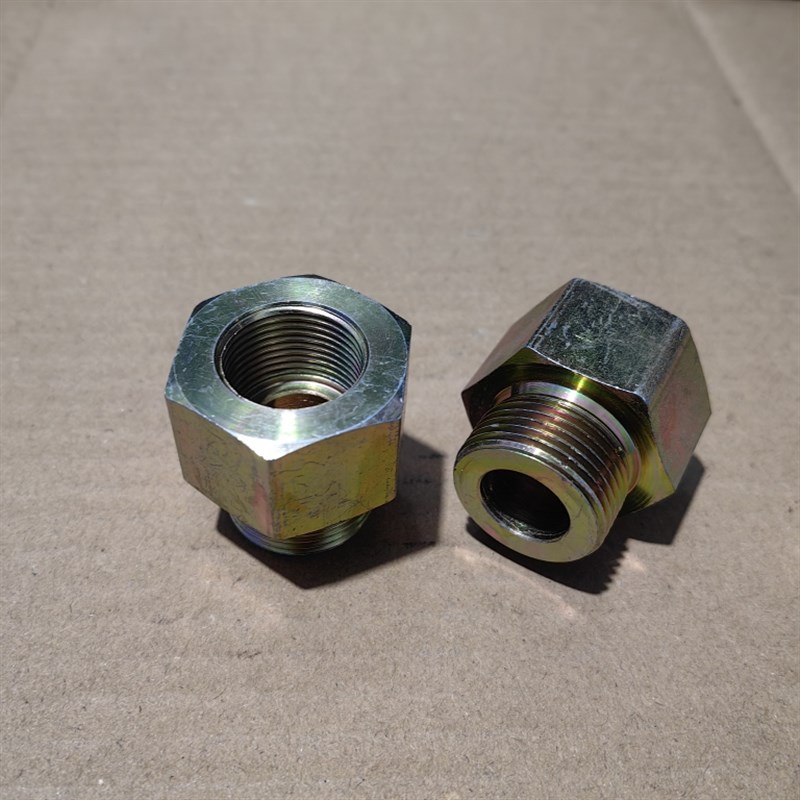 外丝G3/4组-转内丝M22*1.5高压铁材料接头镀锌6分变22补芯0622