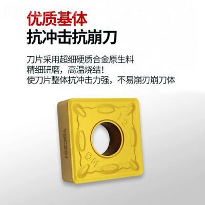 株洲大四1方数控车刀片SNM190612-DMSNMGG90616-DM  YBC251 2ZSP5
