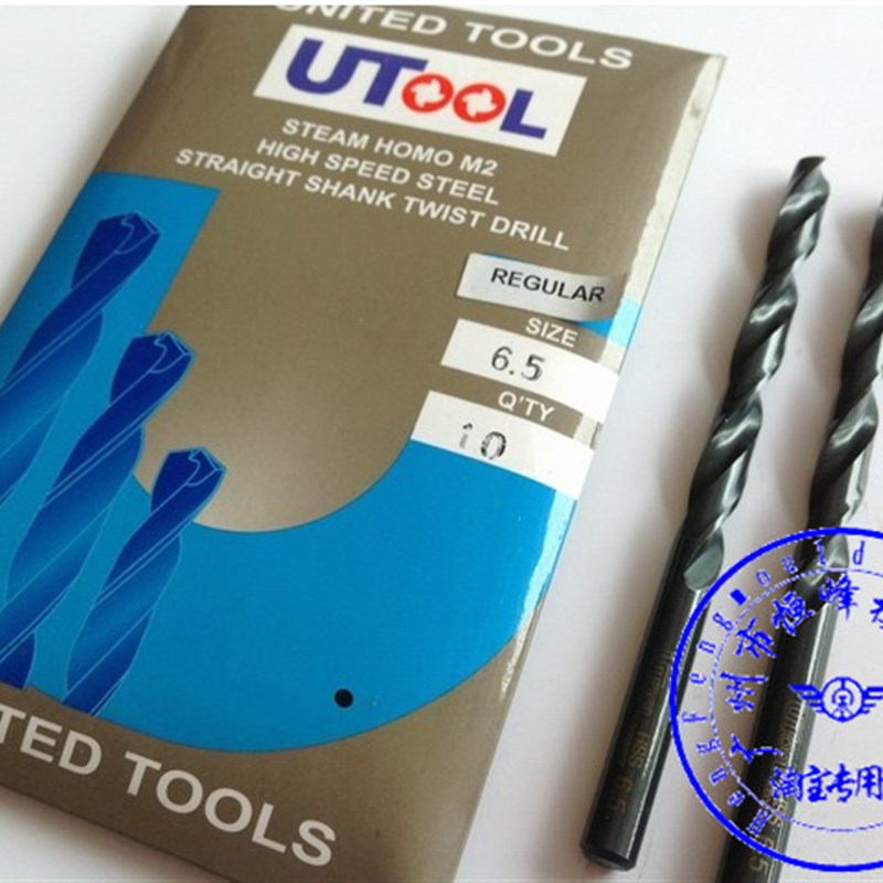 韩国进口UTOOL高速钢直柄钻头/UT麻花钻/不锈钢专用钻