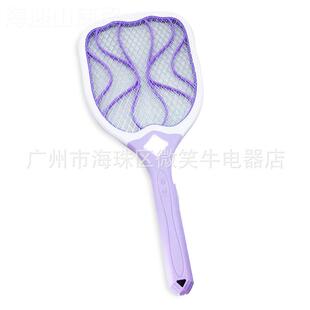 网锂电池电式电蚊拍苍多功能LED充灭蚊拍蝇大号面96166家用