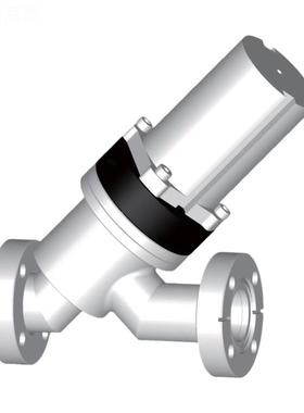 单动日UFE扬带波纹C管F法兰Y型阀门