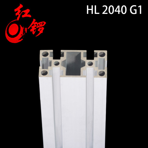 红锣工业铝型材2040国标铝合金方管组装框架设备打印机铝材料槽4
