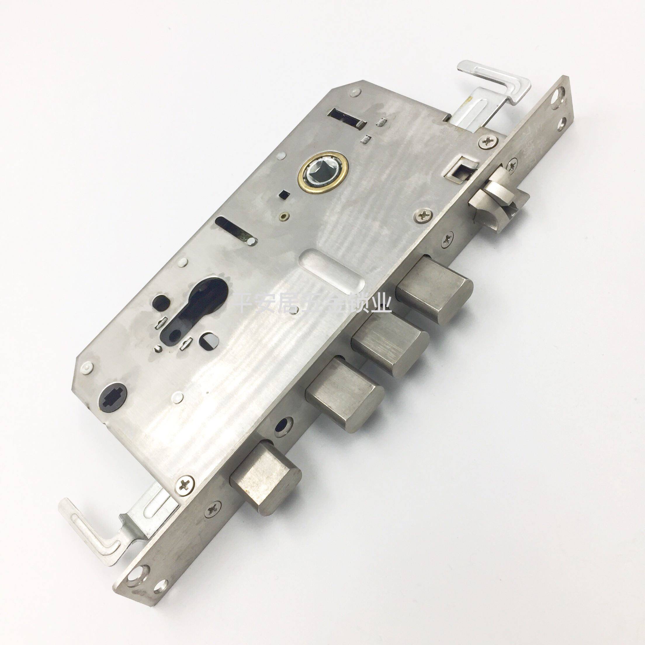 老式防盗门锁体不锈钢通用型锁板24x240 30x240家用防盗门锁配件