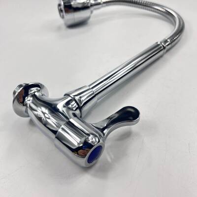 外贸直全不锈钢万向单水龙供头厨房铜洗碗ADG菜4分单冷洗旋转水龙