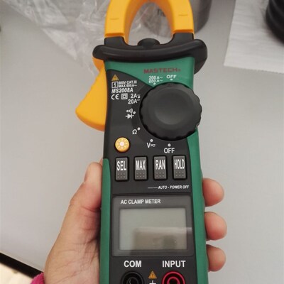 深圳 MASTECH 华仪 华谊 MS2008A 2008 交流 电流 数字 钳形表