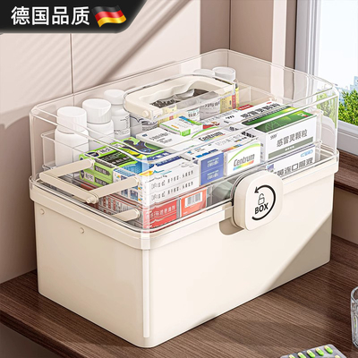 德国进口家用药箱医药箱家庭容量