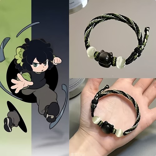 罗小黑战记2衍生周边手链二次元国漫创意手作编绳手绳手饰高颜值