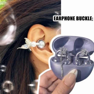 满钻银河星星耳机钻扣适用freeclip耳夹扣小众轻奢高级感装饰配饰