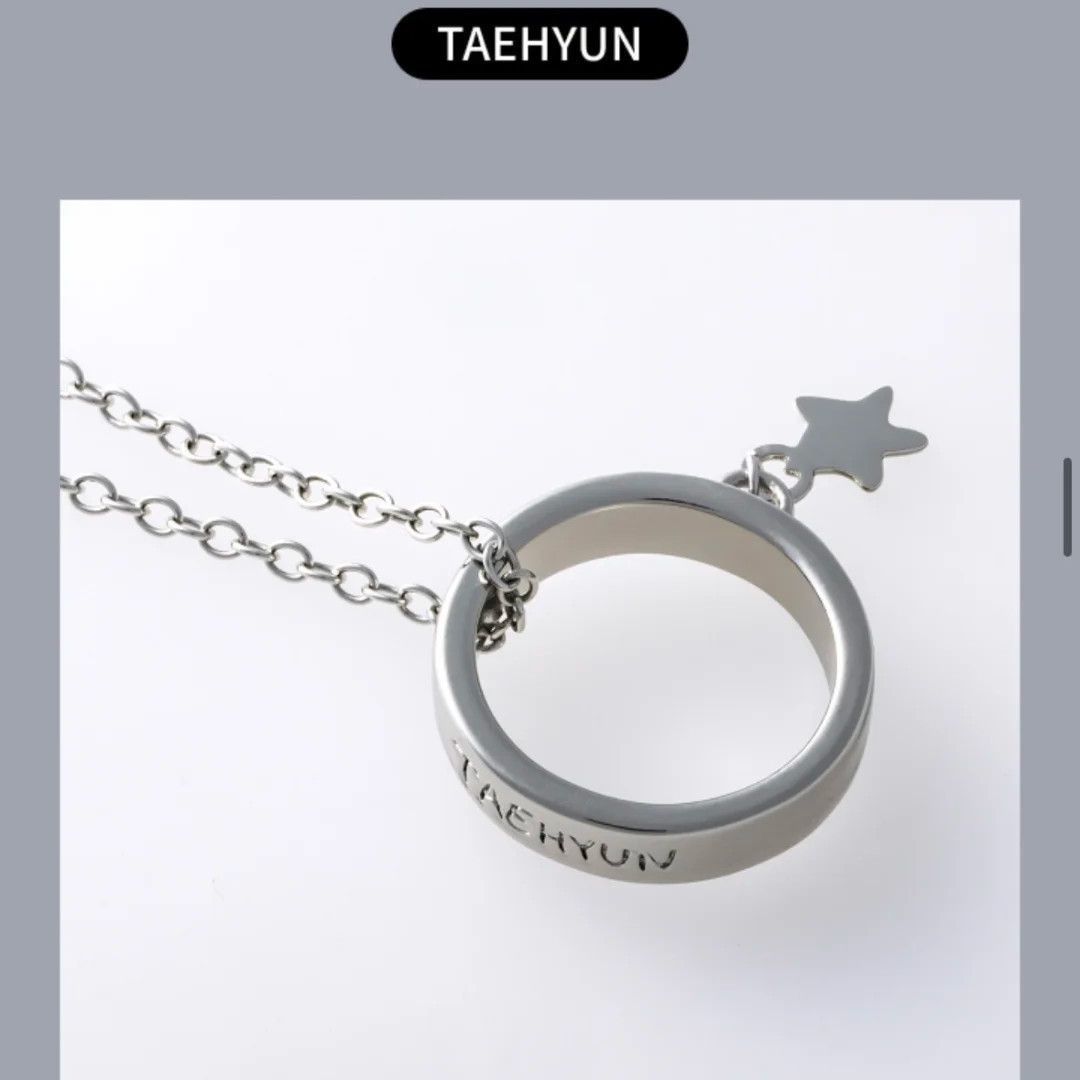 周深同款自制戒指项链