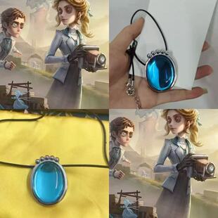 新款第五人格cos求生记者爱丽丝德罗斯项链cospaly送生日礼物手工