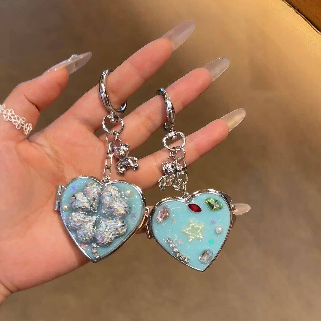 滴胶蓝钻星星手机包挂饰