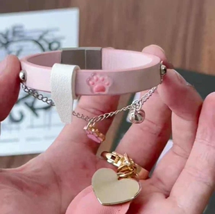 小狗手链情侣手链轻奢小众精致女款男款夏天送女生送男生的礼物