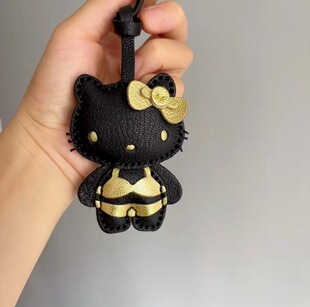 Kitty猫包包挂件可爱迷你便携式首饰收纳包挂书包钥匙扣可爱装饰