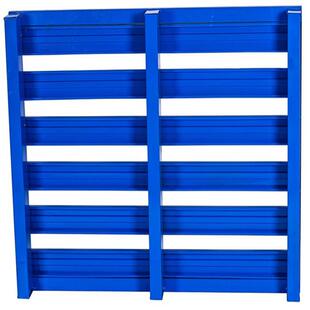 加厚金属钢制叉车铁托盘长方形工厂用物流仓储卡板货物周转栈板