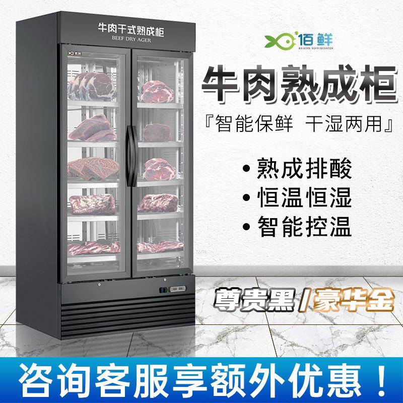 牛肉熟成柜干湿式牛排展示柜中西餐厅智能排酸冷藏保鲜冰箱