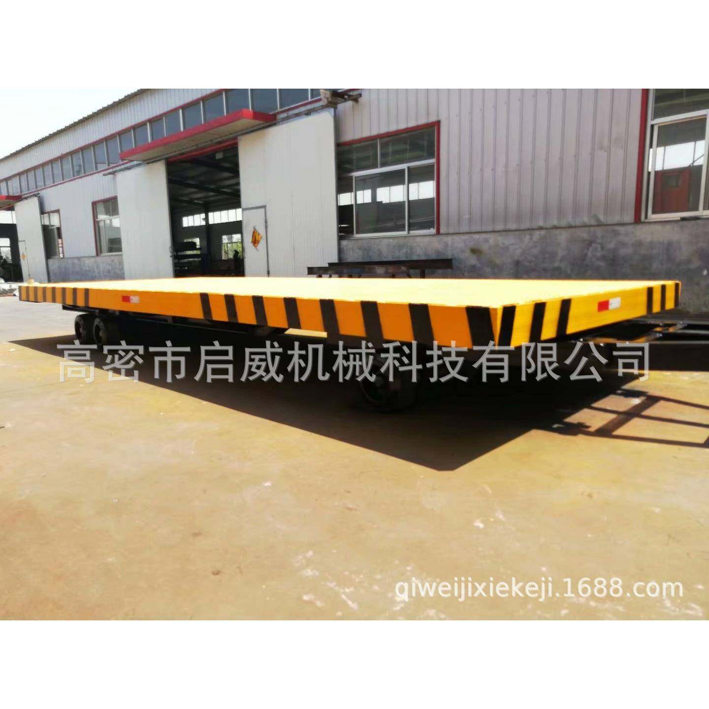 货源供应100吨平板拖车重型搬运拖车码头运输拖车厂家供应