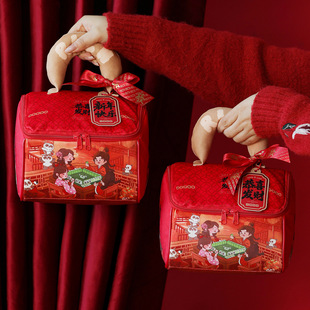 新年礼品袋2026新款包装手提大福袋高级感礼物袋子马年伴手礼公司