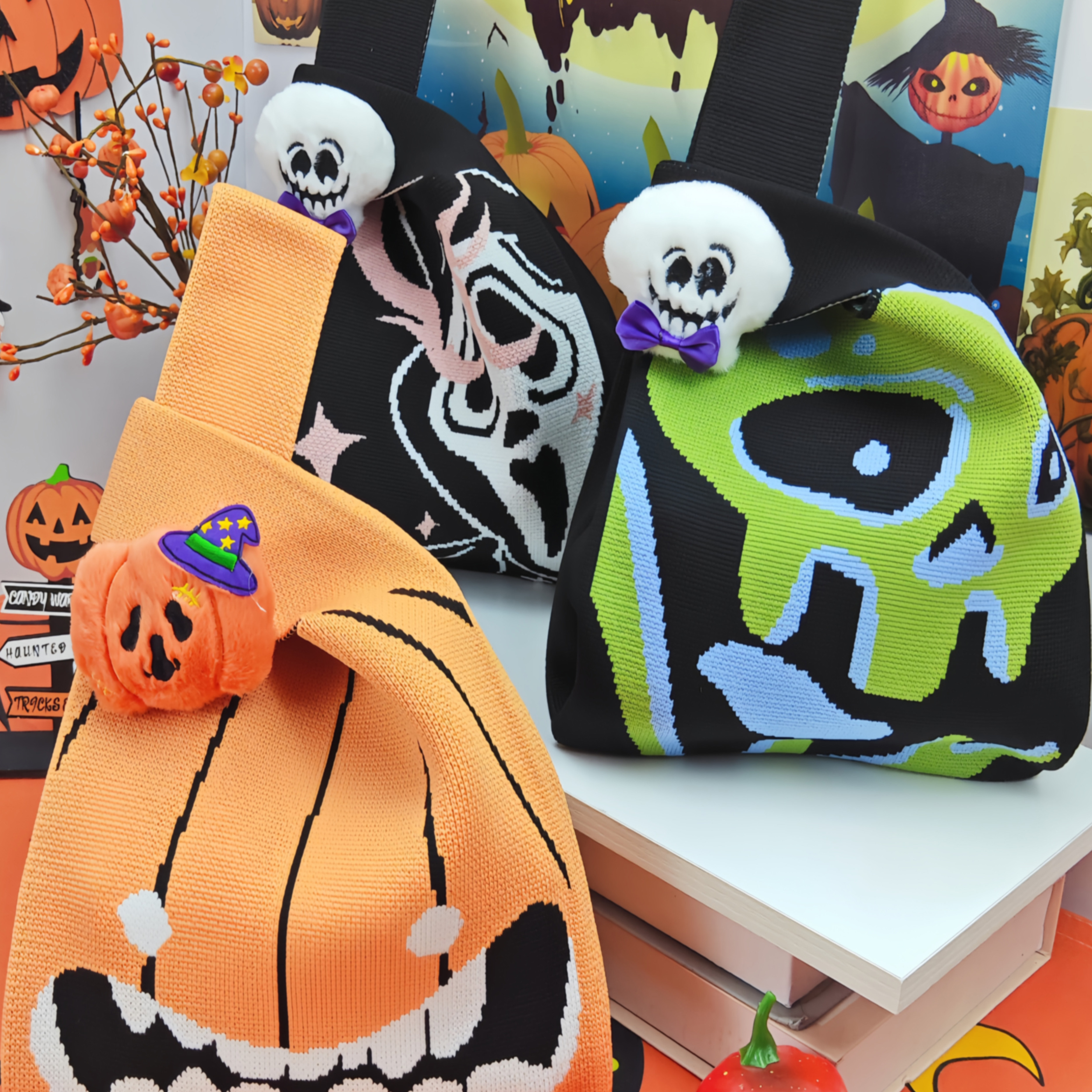 万圣节礼品袋糖果袋派对伴手礼包