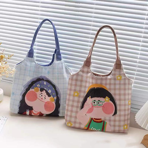 帆布包女新款大容量通勤背心包