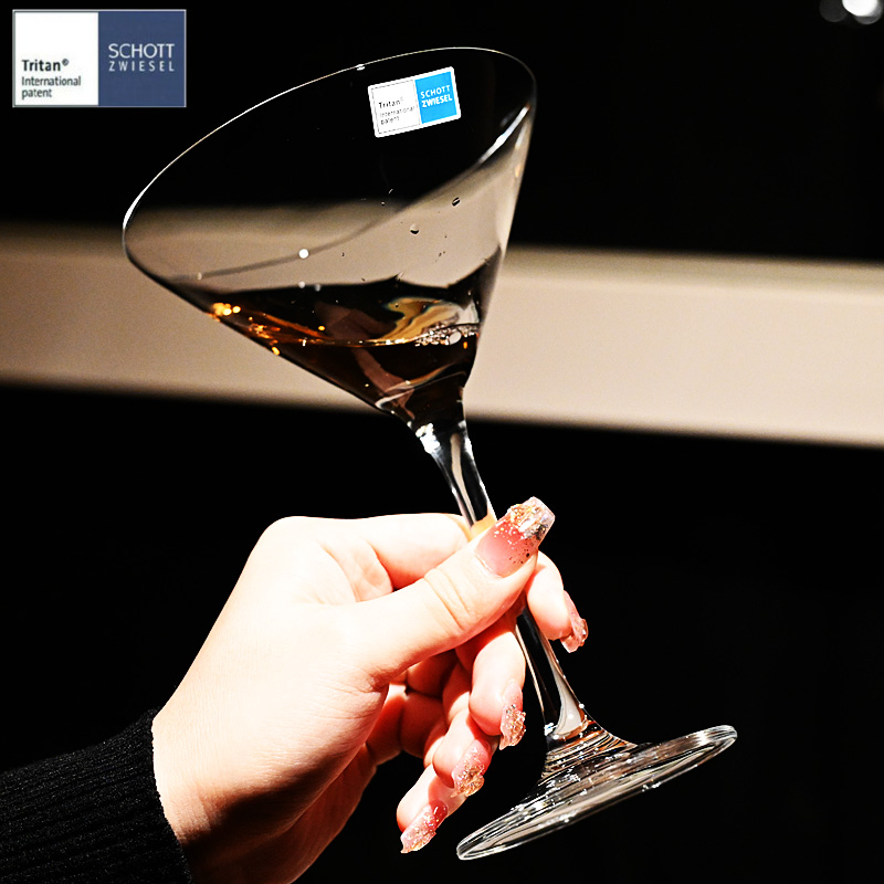 德国schott水晶玻璃鸡尾酒杯子