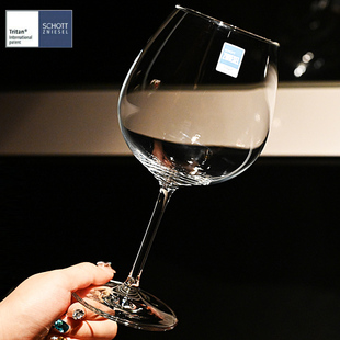 德国SCHOTT进口玻璃高脚勃艮第红酒杯白葡萄酒杯子醒酒器家用套装