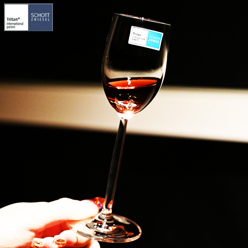 德国进口肖特水晶高脚白酒烈酒杯