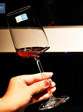 德国SCHOTT进口水晶玻璃高脚红酒杯轻奢高级感白葡萄酒杯子款套装