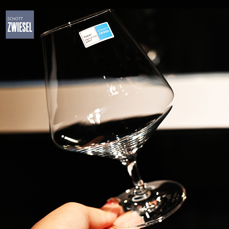 德国进口SCHOTT水晶白兰干邑杯子