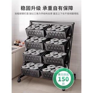 家用厨房小推车置物架多层水果蔬菜篮子收纳筐客厅落地Z零食储物
