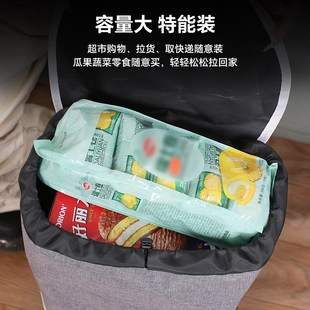旅行手拉 买菜小拉车轻便拖车可折叠u便携家用快递车拉货拉杆时尚