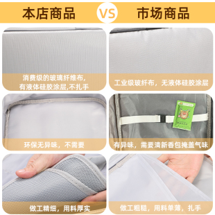 大容量证件收纳包j防火防水家庭户口本房本重要文件家用整理箱