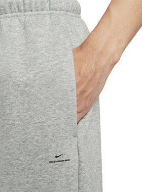 nike耐克小标直筒训练灰色百搭男子篮球运动休闲长裤 IM6334-010