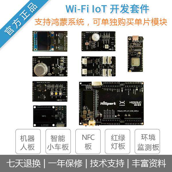 海思hi3861开发板润和[HiSpark WiFi IoT]套件鸿蒙openHarmony图片