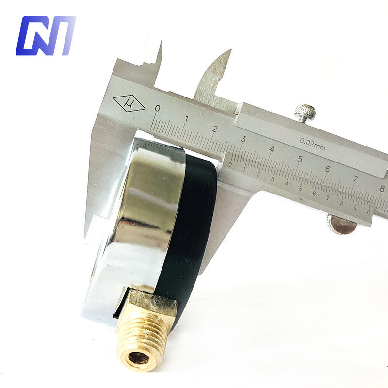 空压机配件气泵压力表充气磅空气恒压H空气表指针式气压表转接头