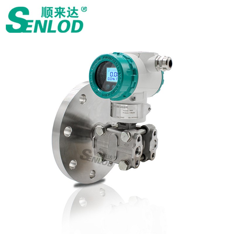 单法兰液位变送器四氟q隔膜单法兰液位计差压压力液位变送器传感